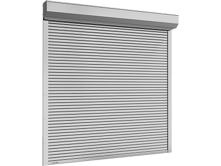 Рольворота из стального профиля (взломоустойчивые) rhs75, rhs75p